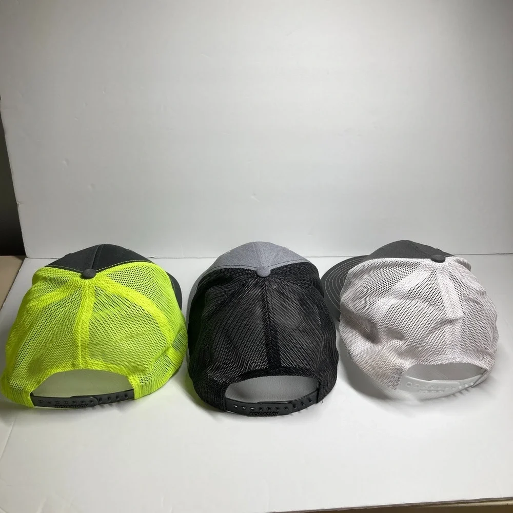 Wilgus & Company‎ Cap Hat Adult Adjustable Mesh Snapback Lot of 3 Cadiz Ohio
